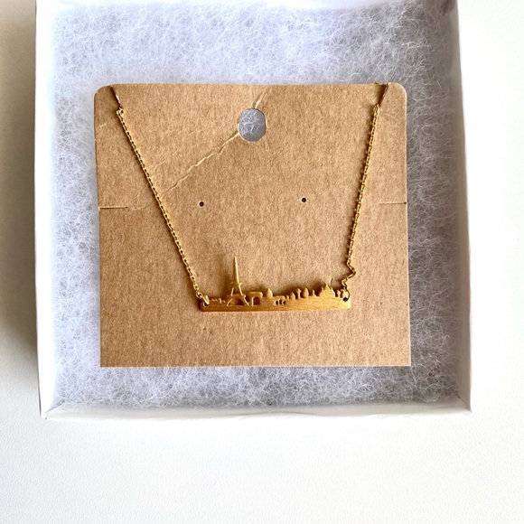 Paris Skyline Necklace - Picture 2 of 6
